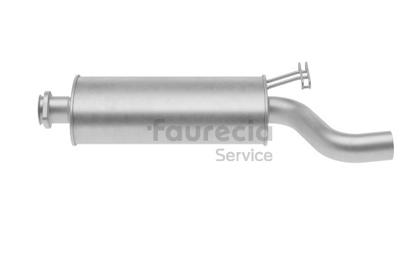 Silenciador trasero 5325006 Faurecia FS58004