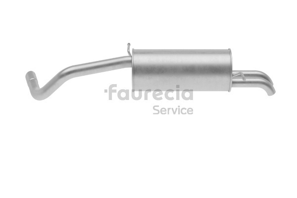 Faurecia FS60051 Äänenvaimennin SKODA Fabia I Combi (6Y5) 1.9 SDI Diesel 64 hv 2000