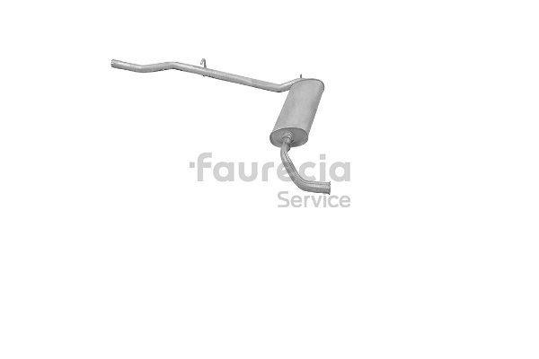 Endschalldämpfer Faurecia FS63042