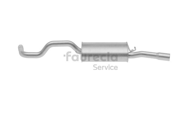 Faurecia FS63092 Ljuddämpare SEAT Córdoba I Sedan (6K1, 6K2) 1.9 TD Diesel 75 hk 1993 pris