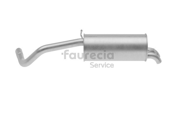 Faurecia FS63194 Endschalldämpfer Polo 9N 1.4 TDI 75 PS Diesel 2003