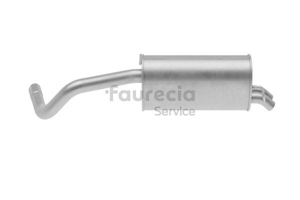 Silenciador trasero 6Q6253609S Faurecia FS63196