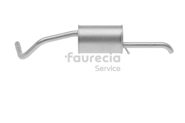 Faurecia FS63276 Endschalldämpfer SKODA Fabia II Combi (545) 1.2 LPG 60 PS Benzin/Autogas (LPG) 2009