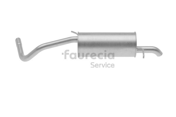 Faurecia FS63280 Äänenvaimennin SKODA Fabia I Combi (6Y5) 1.4 Bensiini 60 hv 2001