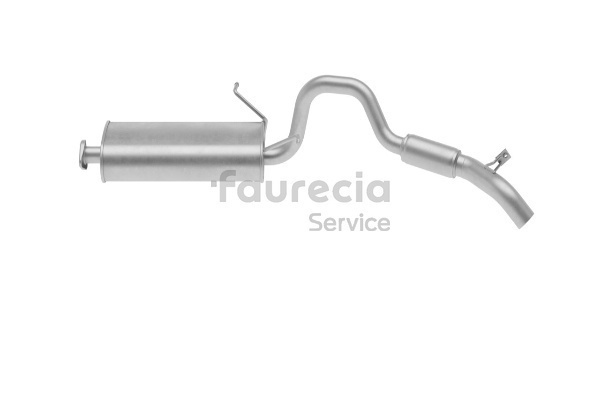 2015 SUZUKI VITARA Exhaust silencer Faurecia FS67032