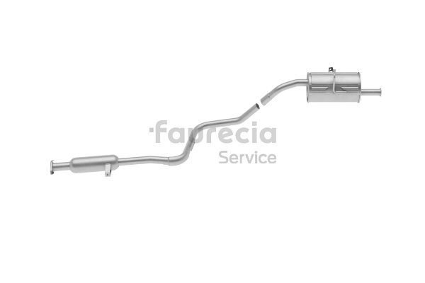 Endschalldämpfer Faurecia FS67053