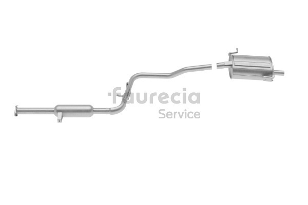 Faurecia FS67061 Конечный глушитель SUZUKI SWIFT 2 (EA, MA) 1.3 бензин 68 л.с. 1992