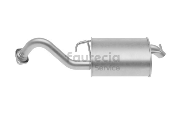 Faurecia FS70035 Lyddemper Toyota Corolla IX 1.4 VVT-i (ZZE120_) Bensin 97 hk 2004 pris