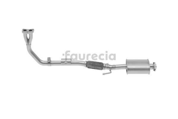 Faurecia FS70047 forreste lyddemper Toyota Corolla E9