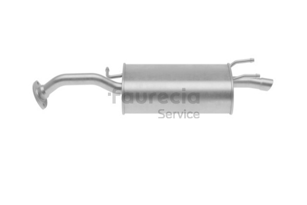 FS70058 Faurecia Silencioso TOYOTA YARIS