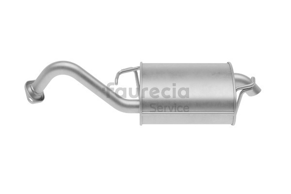 Faurecia FS70171 Lyddemper til eksos Corolla E12 1.4 VVT-i (ZZE120_) Bensin 97 hk 2005 pris