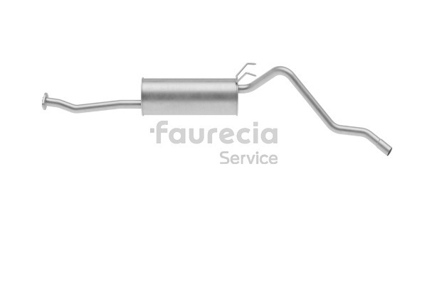 Toyota HILUX Pick-up 2013 Exhaust silencer FS70224 Faurecia