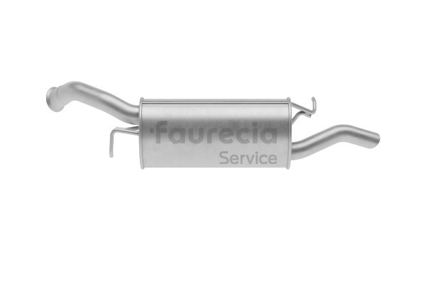 Faurecia FS70454 Panela de escape TOYOTA Yaris Verso (_P2_) 1.3 (NCP20_, NCP22_) Gasolina 86 cv 2002 preço