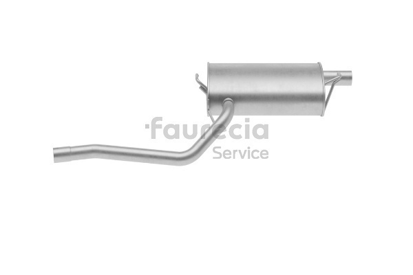 FS70466 Faurecia Silencioso TOYOTA YARIS