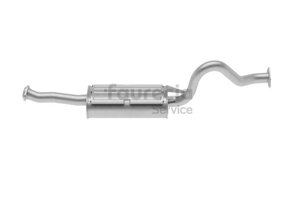 Faurecia FS75252 Exhaust silencer Mitsubishi Pajero 2 3.5 V6 24V Petrol 208 hp 1996 price