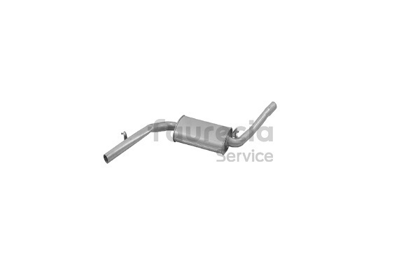 Faurecia FS80003 Mittelschalldämpfer VW Passat B2 Variant (33B) 1.8 90 PS Benzin 1984