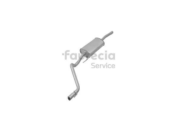 JZW253609 OE Faurecia Silencieux arrière FS80147