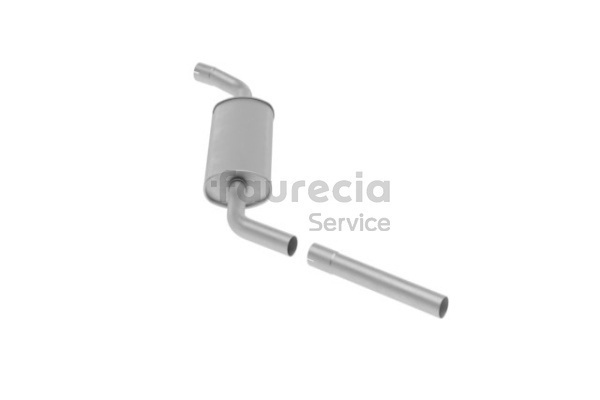 044253409F OE Faurecia Srednji glusnik (izpusni lonec) FS80207