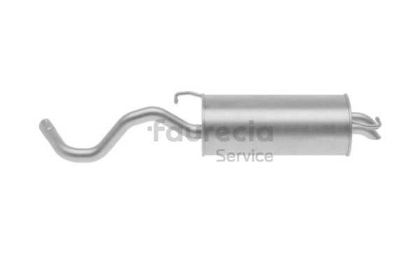 Faurecia 1J6253609C Takaäänenvaimentaja FS80226