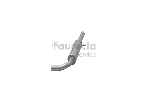Uitlaat middendemper Faurecia FS80227 geschikt voor VW, AUDI, SEAT, SKODA goedkope