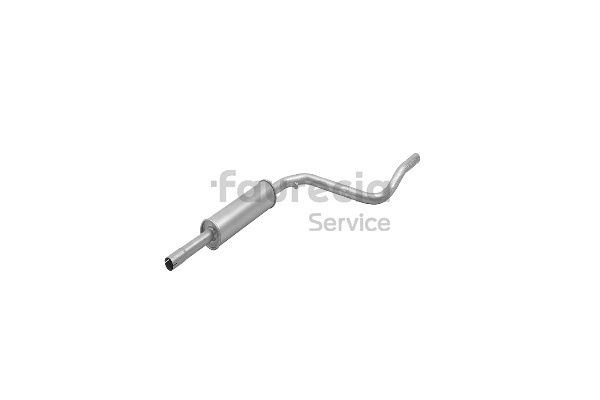 Midtre lyddemper Volkswagen CADDY 2000 FS80231 Faurecia