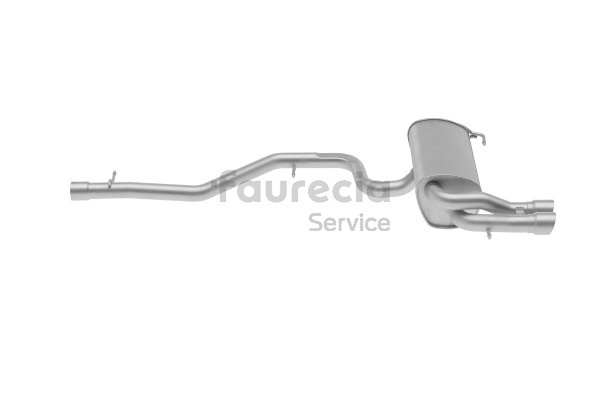 Faurecia FS80283 Zadnji glusnik Tiguan 5n 2.0 TDI 4motion Dizel 177 km 2016