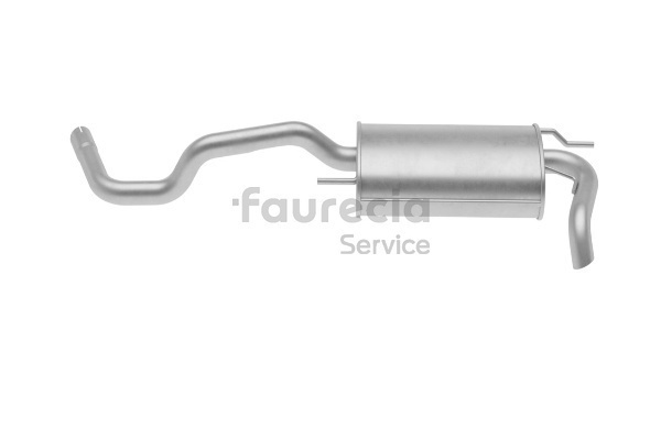 Faurecia FS80368 Bakre ljuddämpare Polo 6n2 1.4 16V Bensin 101 hk 1999 pris