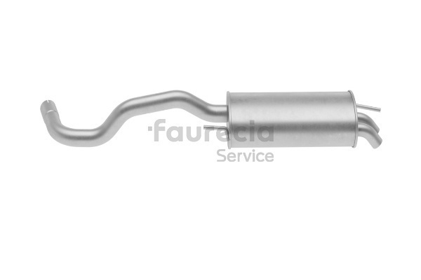 Faurecia FS80391 Endschalldämpfer VW Polo IV Schrägheck (9N) 1.4 TDI 75 PS Diesel 2004