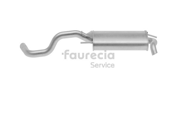 Faurecia Silencieux arrière MULTIVAN FS80395