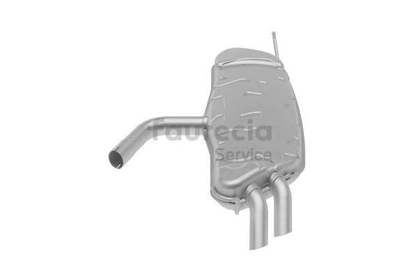 1K6253609CD OE Faurecia Zadnji glusnik FS80515