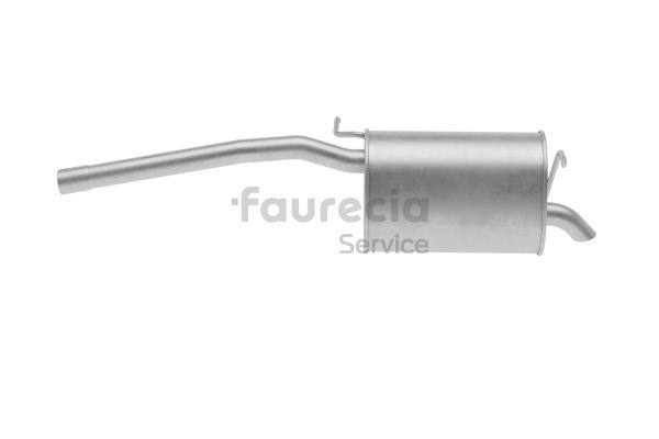 Faurecia 2K0253609D Bakre ljuddämpare