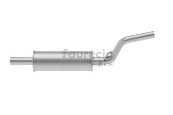 FS80554 Faurecia Silencioso intermedio VOLKSWAGEN PASSAT