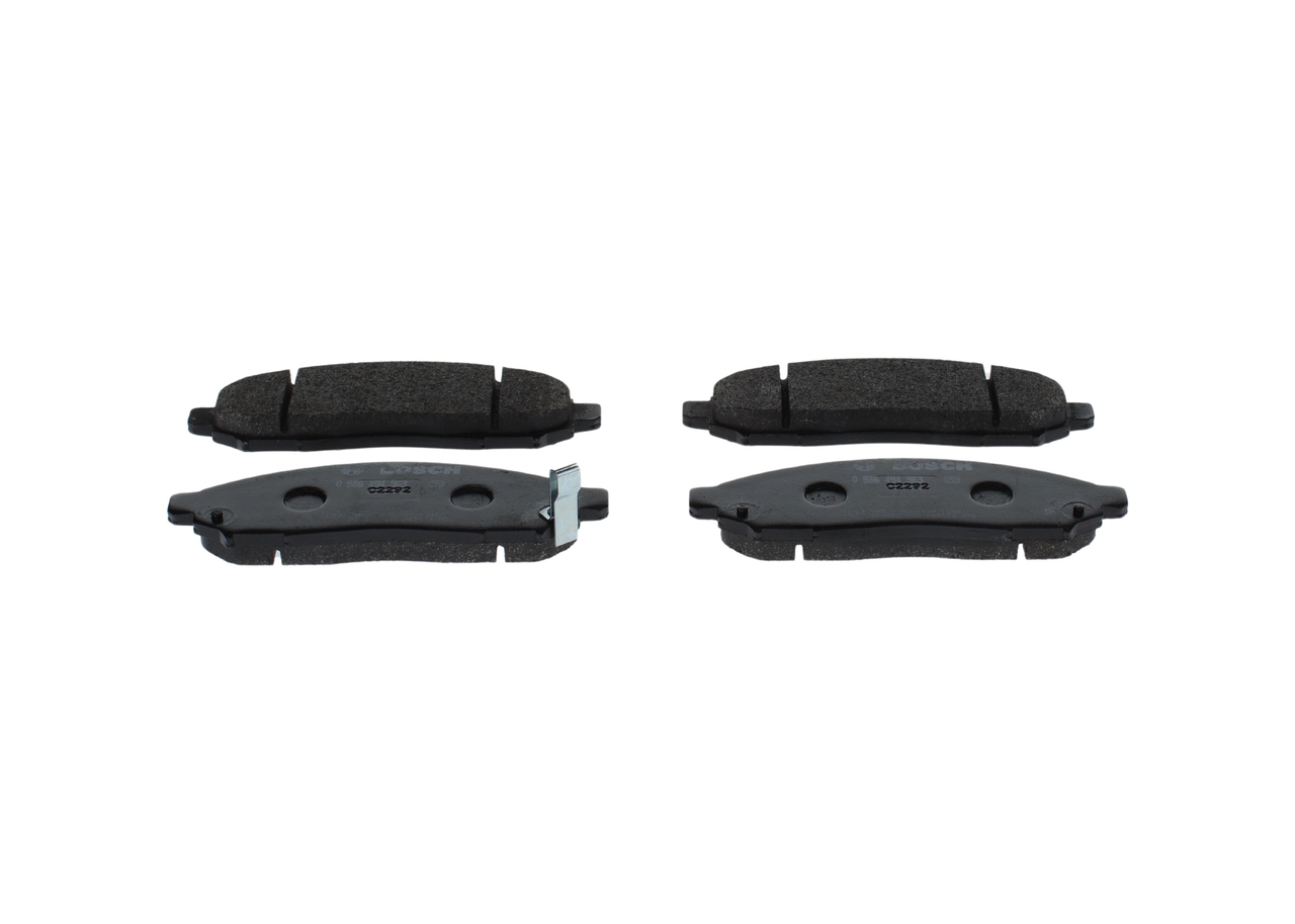 AY040NS156 OE BOSCH Stabdžių kaladėlės 0 986 494 963