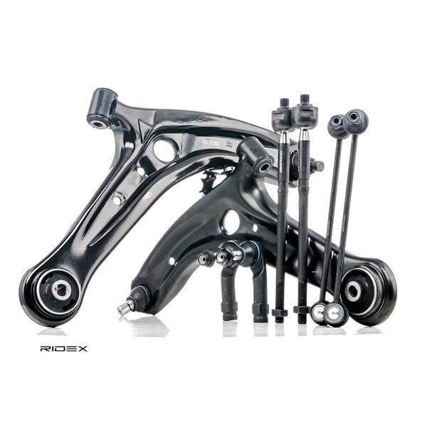 RIDEX 772S0110 Ремкомплект и элементы крепления рычагов FORD Fiesta Mk6 Hatchback (JA8) 1.0 EcoBoost бензин 125 л.с. 2016
