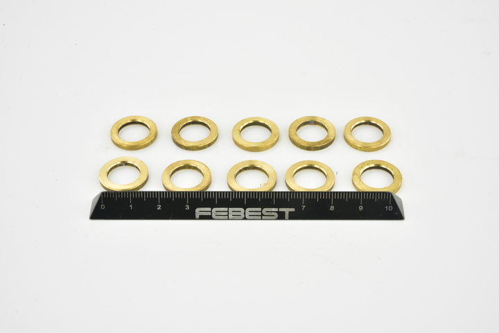 Tetningsring, innsprøytningsdyse FEBEST RINGFL-025-PCS10 som passer til TOYOTA rimelig