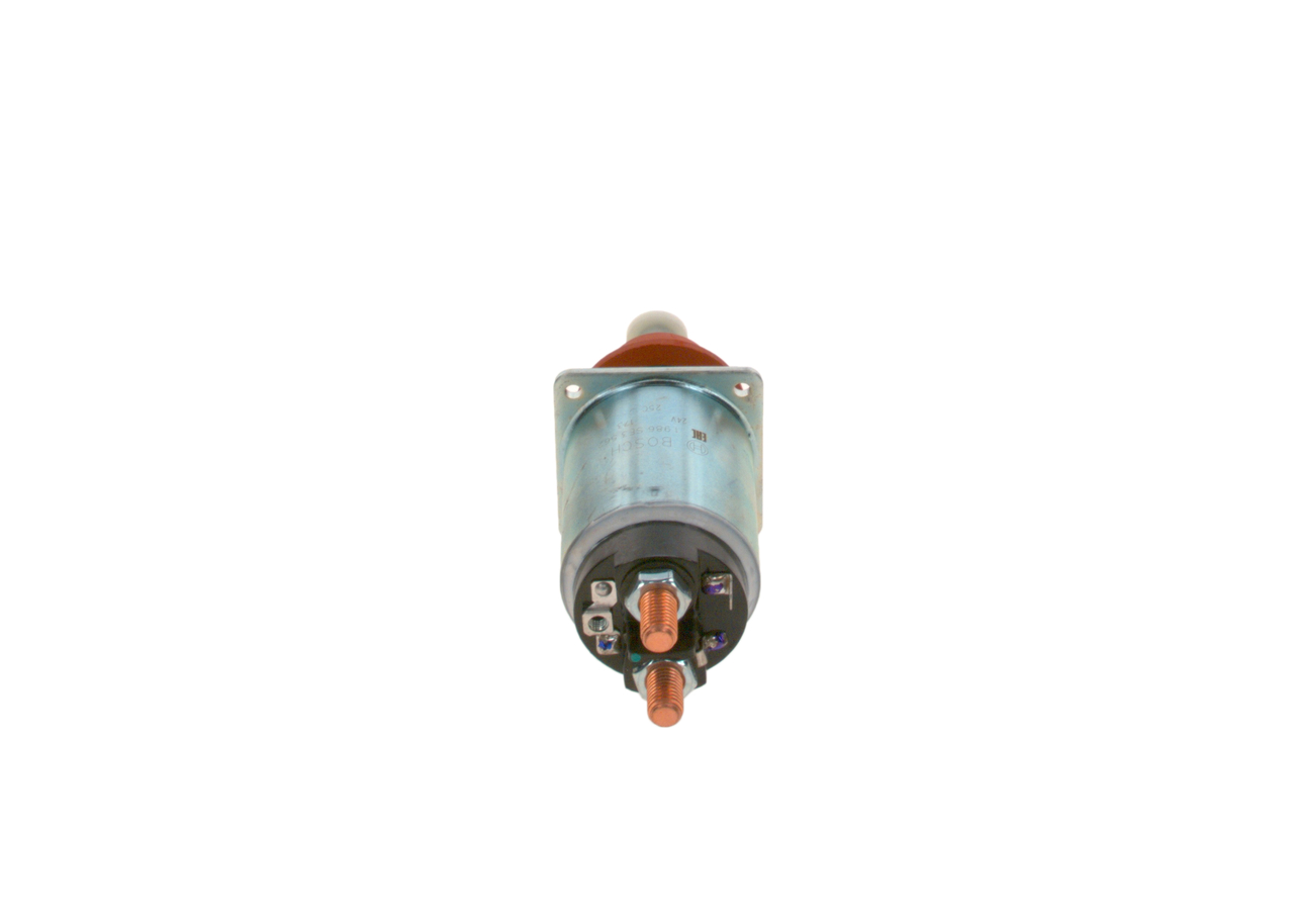 Solenoidinis jungiklis, starteris BOSCH 1 986 SE3 562 tinka BMW, AUDI, VOLKSWAGEN, MERCEDES-BENZ, VOLVO pigu