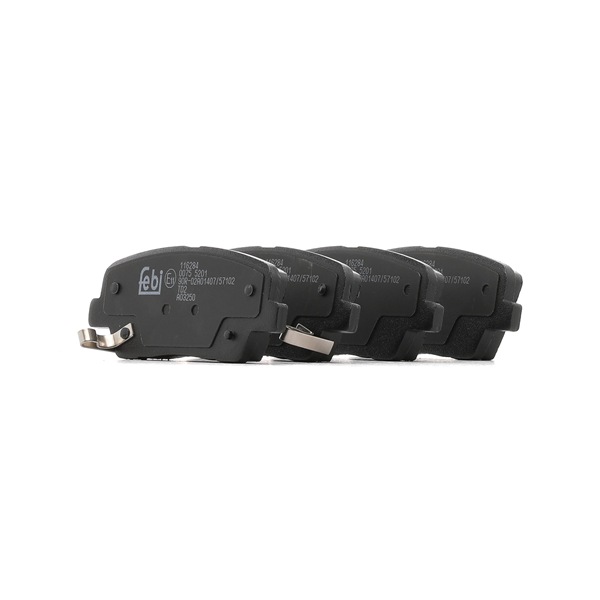 FEBI BILSTEIN 116284 original Bremsbeläge Hyundai Genesis DH Preis