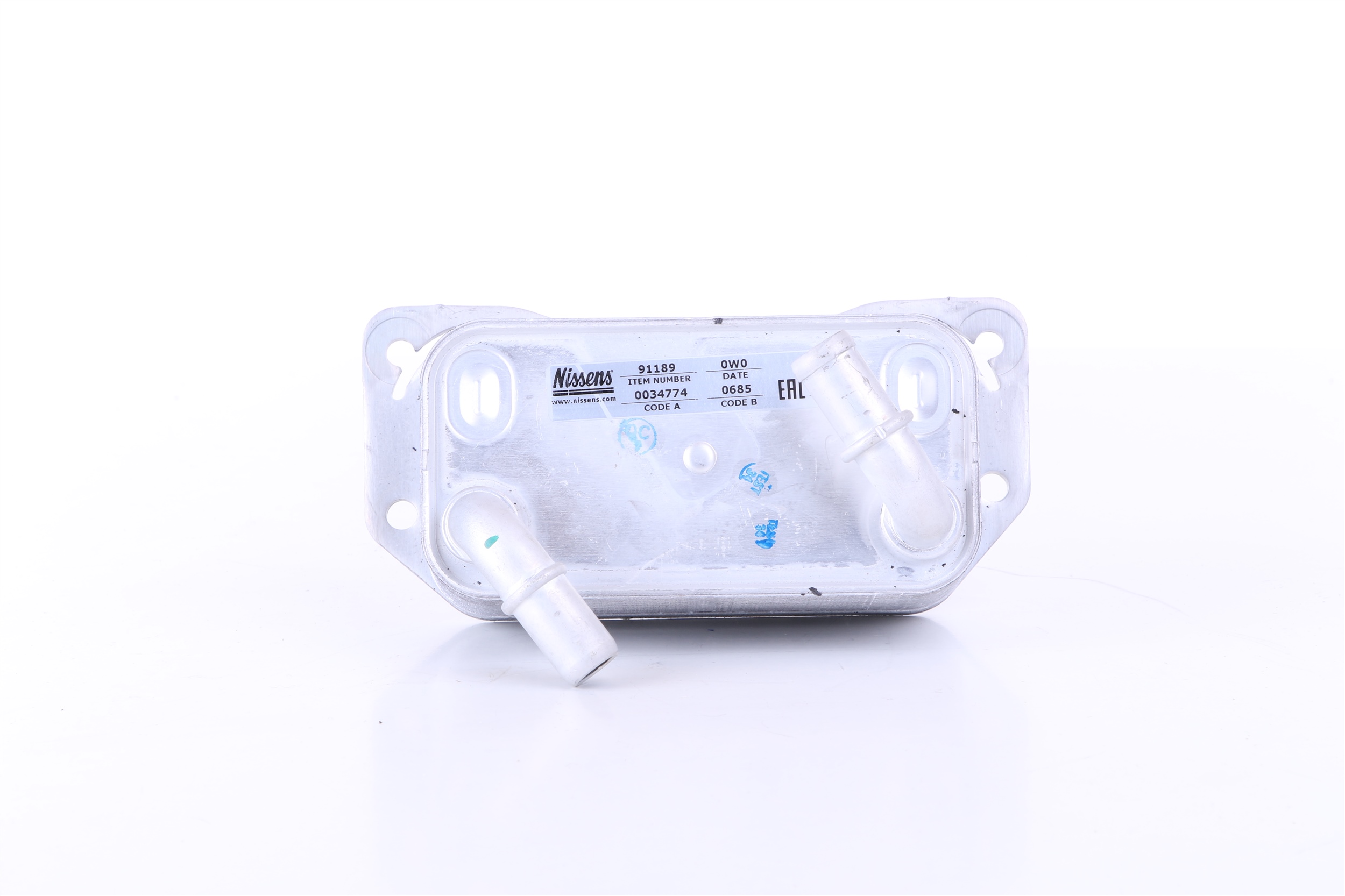 NISSENS 91189 Olie-koeler VOLVO XC90 II (256) T8 Hybrid Polestar AWD Benzine/Elektro 317 Pk 2022 kosten