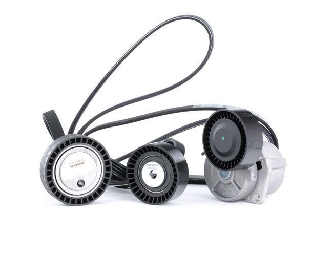 RIDEX 542R0407 V formos rumbuotas diržas, komplektas E36 Coupe 316 i benzinas 102 AG 1996