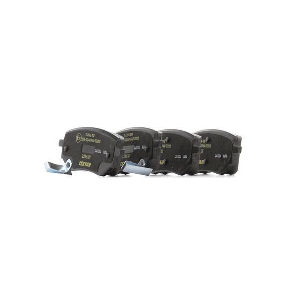 TEXTAR 2286101 Takajarrupalat ja etujarrupalat Nissan Navara D23 2.5 4x4 Bensiini 168 hv 2014