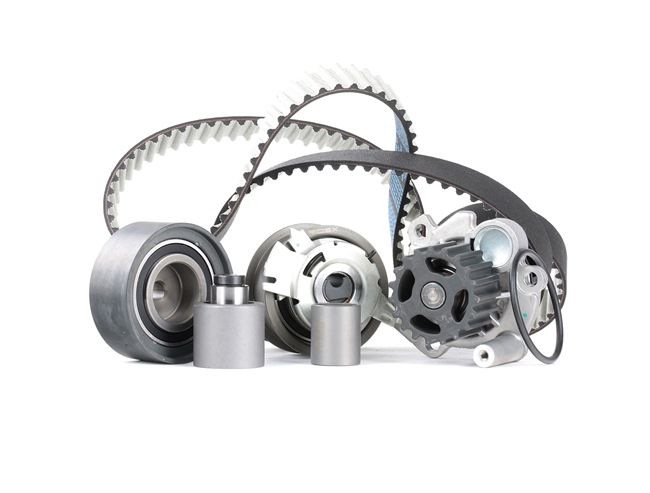 Kamremssats med vattenpump RIDEX 3096W0228 som passar till VW, AUDI, SEAT billigt