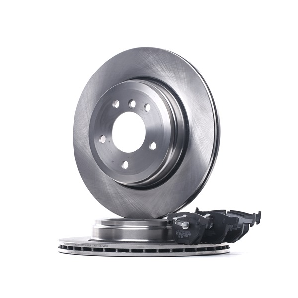 RIDEX 3405B0382 Remschijven en blokken, set BMW 5 Sedan (E60) 530d 3.0 Diesel 218 Pk 2005 kosten