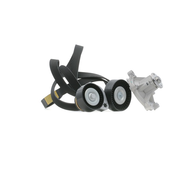RIDEX 4172P0003 V-ribbed belt kit MERCEDES-BENZ C-Class T-modell (S203) C 200 1.8 Kompressor (203.242) Petrol 163 hp 2005 price