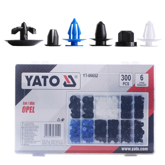 Pirkti YATO Vidaus dangos laikomųjų spaustukų rinkinys YT-06652