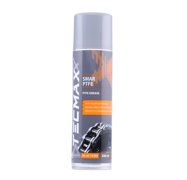 PTFE-spray (Polytetrafluorieteeni) TECMAXX 14-003 sopivat MERCEDES-BENZ, VW, BMW, TOYOTA, VOLVO halvalla
