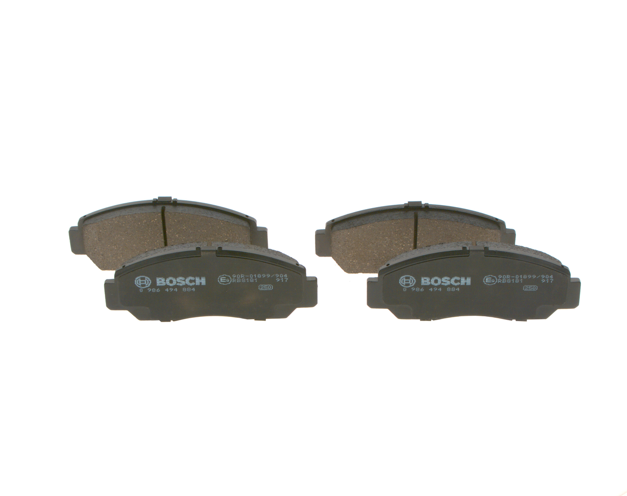 3EE0058101 OE BOSCH Bremsbeläge 0 986 494 884