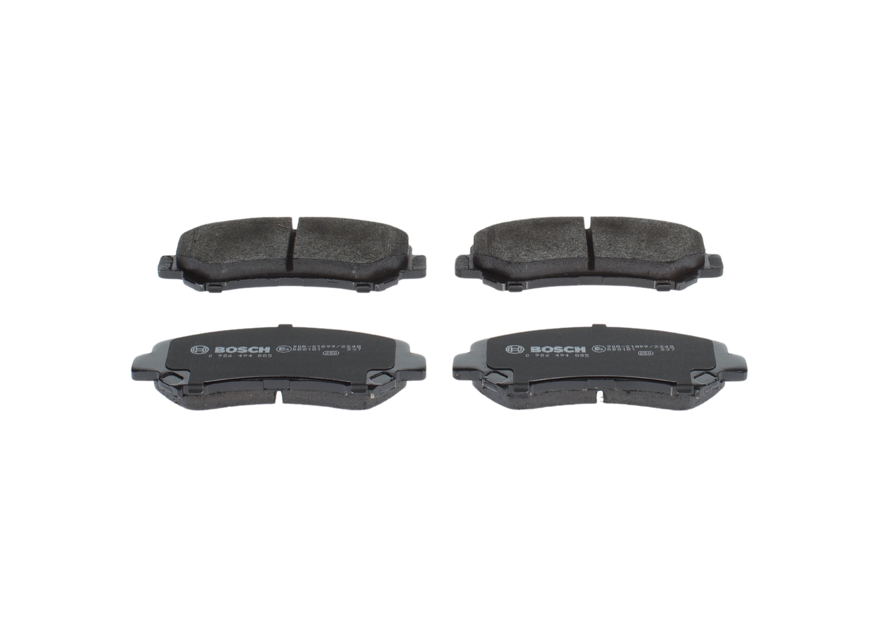 D1M609N00A OE BOSCH Plaquettes de frein 0 986 494 885