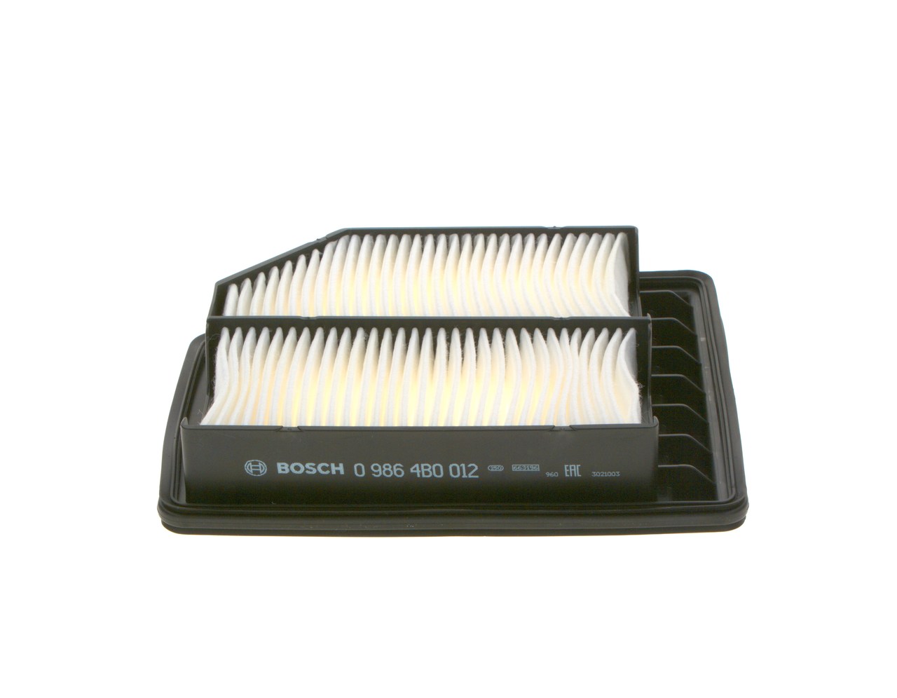 BOSCH 0 986 4B0 012 Luchtfilters HONDA Civic Coupe 1.8 Benzine 140 Pk 2009 kosten
