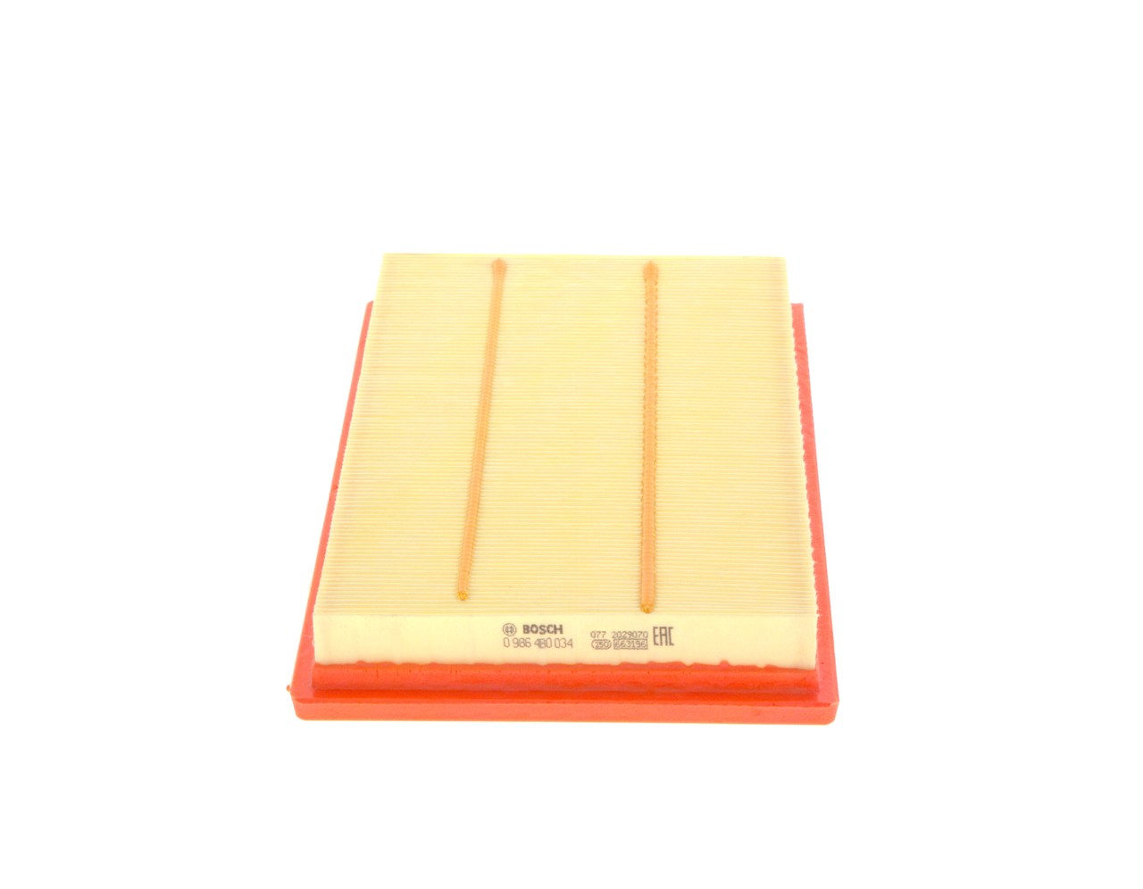 BOSCH 0 986 4B0 034 Filtro de ar NISSAN Sunny Sedan (B15) 1.3 Gasolina 87 cv 1998 preço