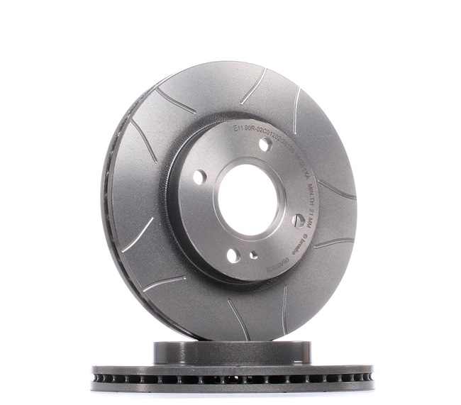 BREMBO 09.A968.76 stabdžių diskas Ford Fiesta Mk6